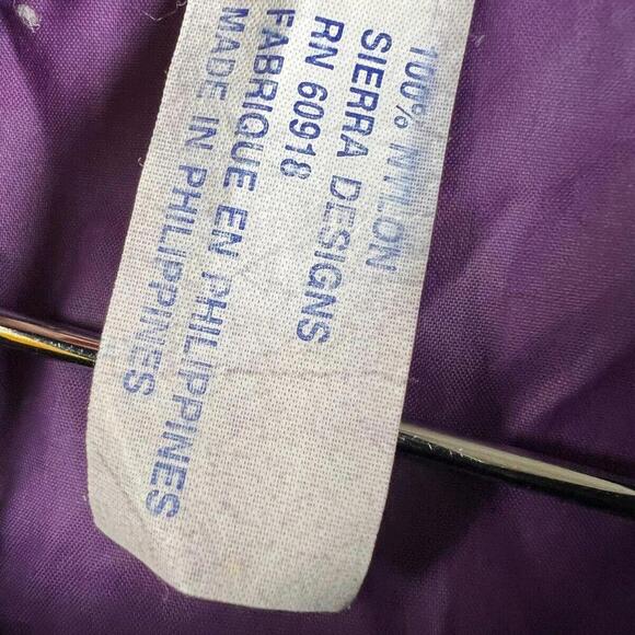 Vintage Sierra Designs Rain Jacket Men's Size XL Windbreaker Hooded - Picture 3 of 5